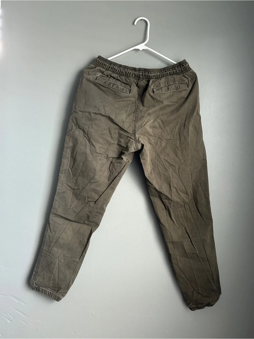 Old Navy Olive Drawstring Jogger Pants